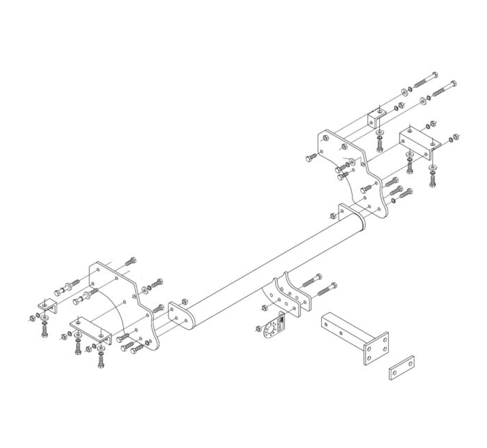 Mitsubishi TOWBAR, FIXED, SWB | SP037023